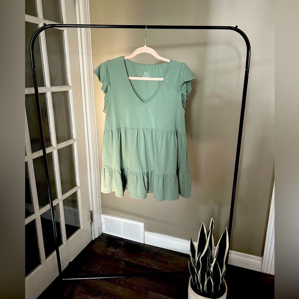 Gap Maternity Tiered Shirt (S)